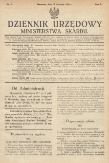 Dziennik Urzędowy Ministerstwa Skarbu. 1920, nr 41