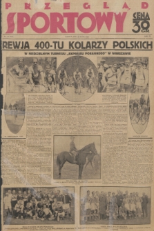 Przegląd Sportowy. R. 9, 1929, nr 26