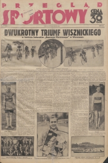 Przegląd Sportowy. R. 9, 1929, nr 27