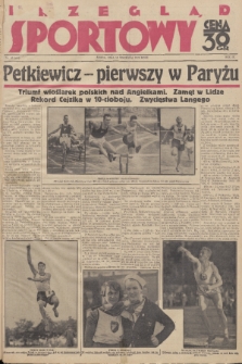 Przegląd Sportowy. R. 9, 1929, nr 59