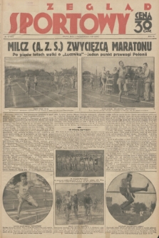 Przegląd Sportowy. R. 9, 1929, nr 63