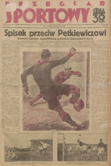 Przegląd Sportowy. R. 10, 1930, nr 22