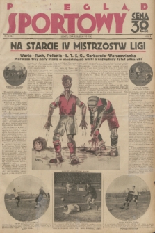 Przegląd Sportowy. R. 10, 1930, nr 24