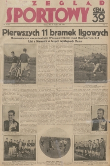 Przegląd Sportowy. R. 10, 1930, nr 25