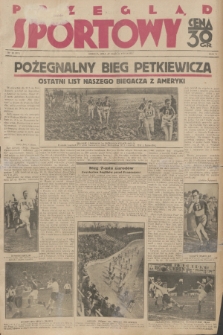 Przegląd Sportowy. R. 10, 1930, nr 26