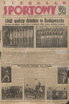 Przegląd Sportowy. R. 10, 1930, nr 35
