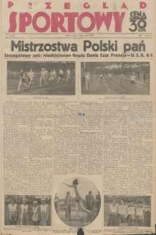 Przegląd Sportowy. R. 10, 1930, nr 61