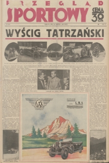 Przegląd Sportowy. R. 10, 1930, nr 70