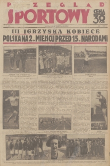 Przegląd Sportowy. R. 10, 1930, nr 74