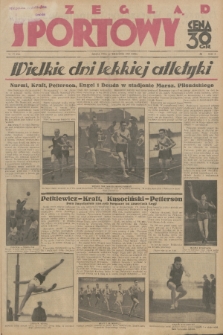Przegląd Sportowy. R. 10, 1930, nr 77