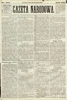 Gazeta Narodowa. 1869, nr 304