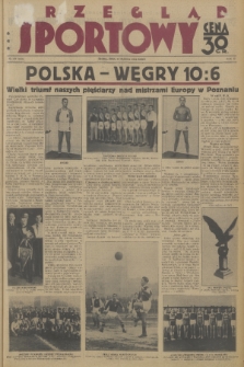 Przegląd Sportowy. R. 11, 1931, nr 20