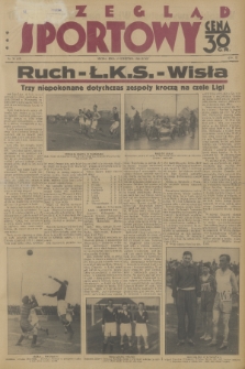 Przegląd Sportowy. R. 11, 1931, nr 30