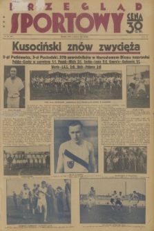 Przegląd Sportowy. R. 11, 1931, nr 36