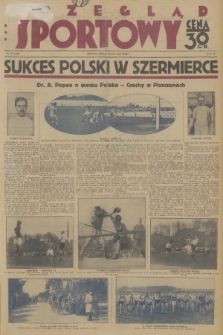 Przegląd Sportowy. R. 11, 1931, nr 37