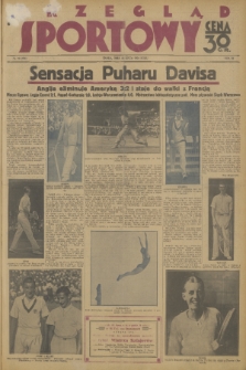 Przegląd Sportowy. R. 11, 1931, nr 58