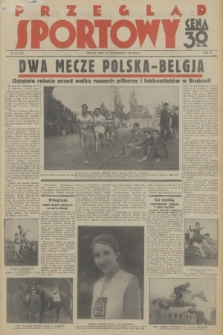 Przegląd Sportowy. R. 11, 1931, nr 81