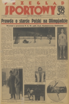 Przegląd Sportowy. R. 11, 1931, nr 99