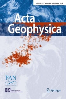 Acta Geophysica. Vol. 68, 2020, no. 6