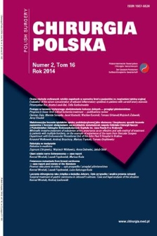 Chirurgia Polska = Polish Surgery. T. 16, 2014, nr 2