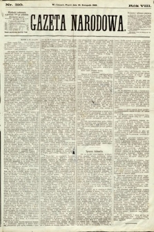 Gazeta Narodowa. 1869, nr 310