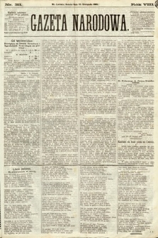 Gazeta Narodowa. 1869, nr 311