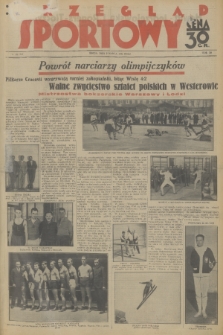 Przegląd Sportowy. R. 12, 1932, nr 18