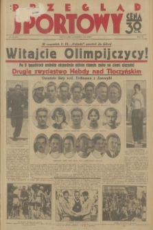 Przegląd Sportowy. R. 12, 1932, nr 73
