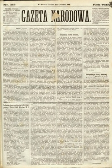Gazeta Narodowa. 1869, nr 316