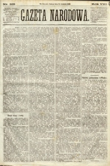 Gazeta Narodowa. 1869, nr 325