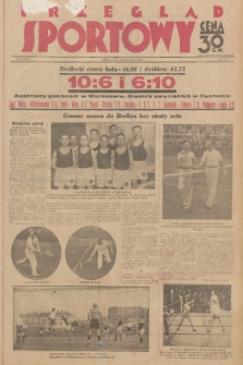 Przegląd Sportowy. R. 14, 1934, nr 35