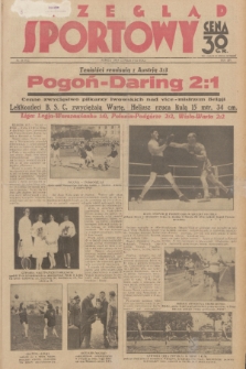 Przegląd Sportowy. R. 14, 1934, nr 38