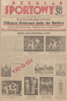 Przegląd Sportowy. R. 14, 1934, nr 96