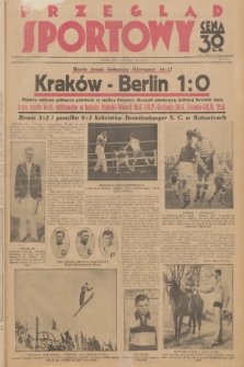 Przegląd Sportowy. R. 14, 1934, nr 97
