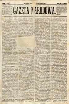 Gazeta Narodowa. 1869, nr 340