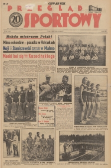 Przegląd Sportowy. R. 19, 1939, nr 62
