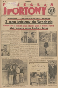 Przegląd Sportowy. R. 15, 1935, nr 98