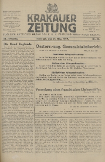 Krakauer Zeitung : zugleich amtliches Organ des K. U. K. Festungs-Kommandos. 1917, nr 80
