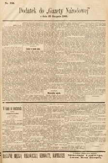 Gazeta Narodowa. 1901, nr 236