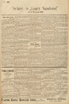 Gazeta Narodowa. 1901, nr 243
