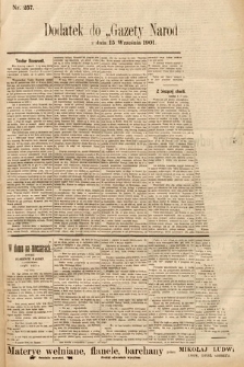 Gazeta Narodowa. 1901, nr 257