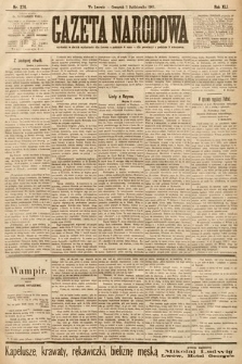 Gazeta Narodowa. 1901, nr 274