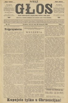 Nasz Głos : dziennik narodowo-antysemicki, poświęcony polityce, literaturze i sztukom pięknym. R.1, 1901, nr 61 - wydanie popołudniowe