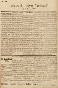 Gazeta Narodowa. 1901, nr 313