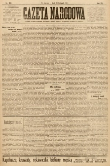 Gazeta Narodowa. 1901, nr 322
