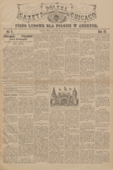Gazeta Polska Chicago : pismo ludowe dla Polonii w Ameryce. R.29, 1901, No. 8