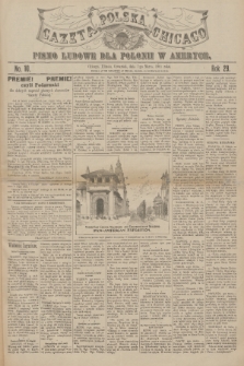 Gazeta Polska Chicago : pismo ludowe dla Polonii w Ameryce. R.29, 1901, No. 10