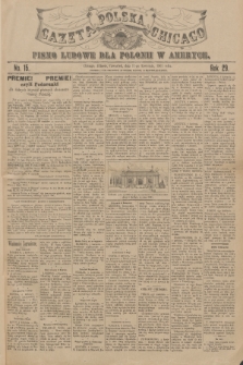 Gazeta Polska Chicago : pismo ludowe dla Polonii w Ameryce. R.29, 1901, No. 15