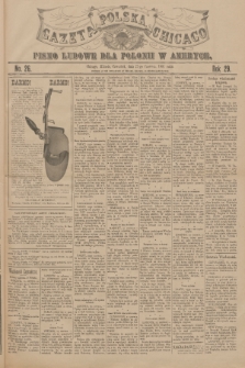 Gazeta Polska Chicago : pismo ludowe dla Polonii w Ameryce. R.29, 1901, No. 26