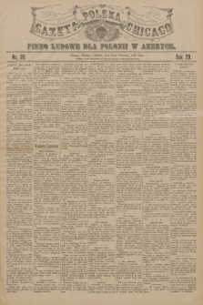 Gazeta Polska Chicago : pismo ludowe dla Polonii w Ameryce. R.29, 1901, No. 39